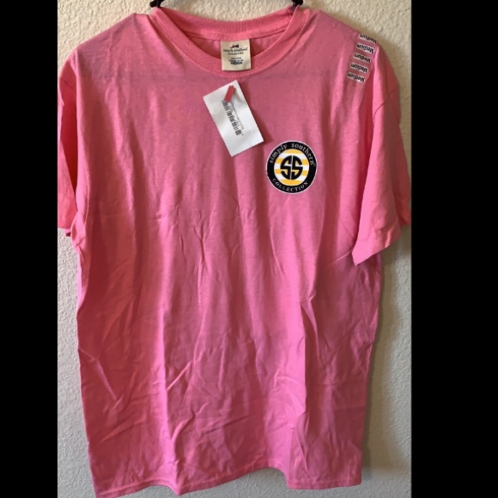 Pink bee happy simply southern T-shirt